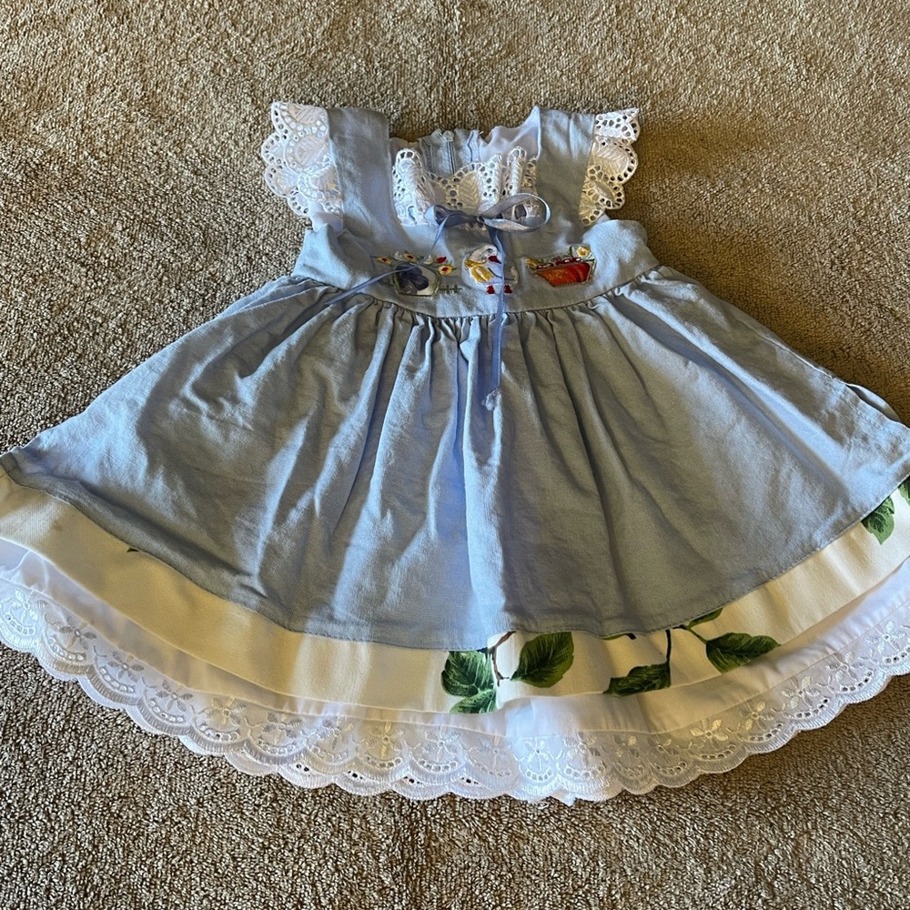 Assorted Baby Dresses and Rompers 5 total items - Picture 12 of 16